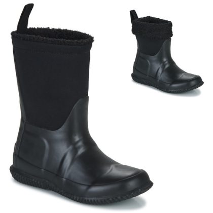 Scarpe da neve bambini ragazzo Hunter  Sherpa boot  Nero Hunter 5054916737951