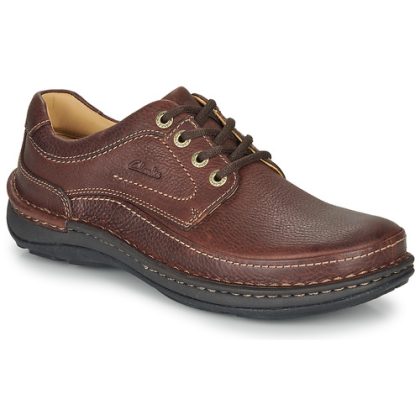 Scarpe uomo Clarks  NATURE THREE  Marrone Clarks 5051038300940