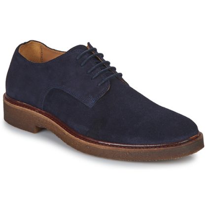 Scarpe uomo Selected  SLHLUKE SUEDE DERBY  Marine Selected 5715370492922