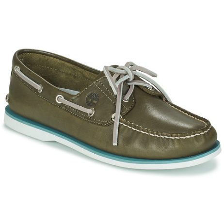 Scarpe uomo Timberland  Classic Boat 2 Eye  Verde Timberland 196011120926