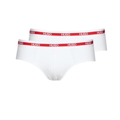 Slip uomo HUGO  BRIEF TWIN PACK  Bianco HUGO 4029049731146