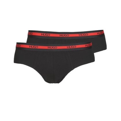 Slip uomo HUGO  BRIEF TWIN PACK  Nero HUGO 4029049731085