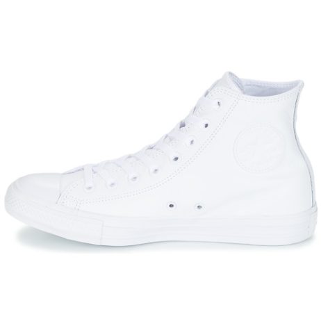 Sneakers-alte-ALL-STAR-MONOCHROME-CUIR-HI-Bianco-3