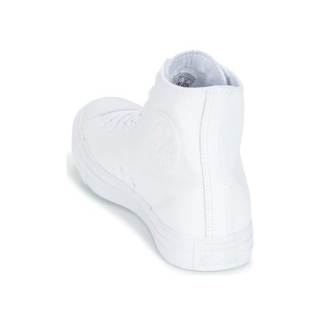 Sneakers-alte-ALL-STAR-MONOCHROME-CUIR-HI-Bianco-4