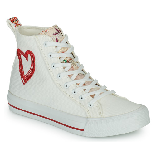 Sneakers alte    BETA HEART  Bianco