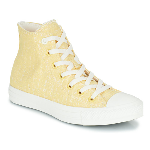 Converse CHUCK TAYLOR ALL STAR HYBRID TEXTURE HI Sneakers alte Gialle Donna 64.95