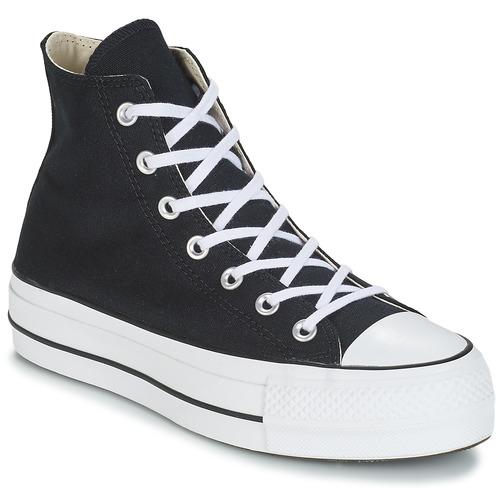 Converse CHUCK TAYLOR ALL STAR LIFT CANVAS HI Black High sneakers Women 81.95