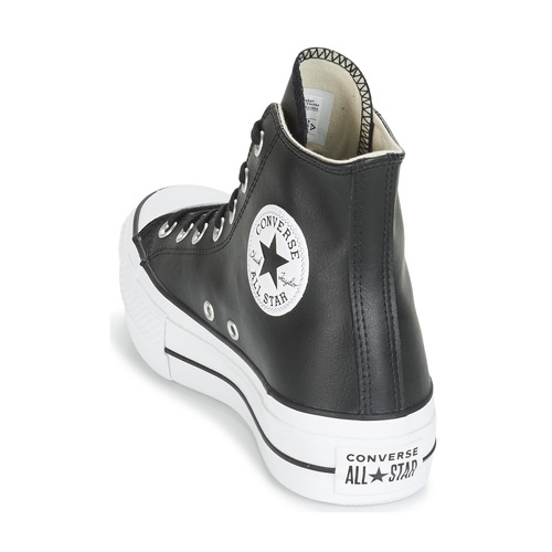 Sneakers-alte-CHUCK-TAYLOR-ALL-STAR-LIFT-CLEAN-LEATHER-HI-Nero-4