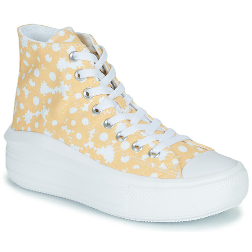 Sneakers alte    Chuck Taylor All Star Move Floral Platform Lo-Fi Craft Hi  Giallo