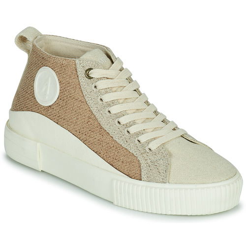 Sneakers alte    FOXY MID LACE W  Beige