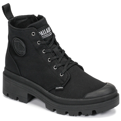 Sneakers alte    PALLABASE TWILL  Nero