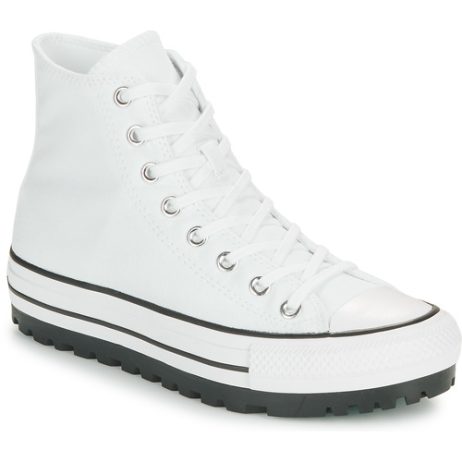 Sneakers alte uomo Converse  CHUCK TAYLOR ALL STAR CITY TREK SEASONAL CANVAS  Bianco Converse 194434616897