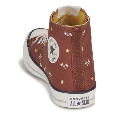 Converse CHUCK TAYLOR ALL STAR CONVERSE CLUBHOUSE Brown Men s high top sneakers