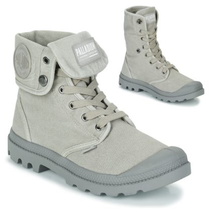 Sneakers alte uomo Palladium  BAGGY CANVAS  Grigio Palladium 889423588872