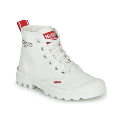 Sneakers alte uomo Palladium  PAMPA HI DU C  Bianco Palladium 3610942413812