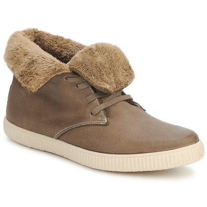 Sneakers alte uomo Victoria  SAFARI ALTA PIEL TINTADA PELO  Marrone Victoria 8433101355793