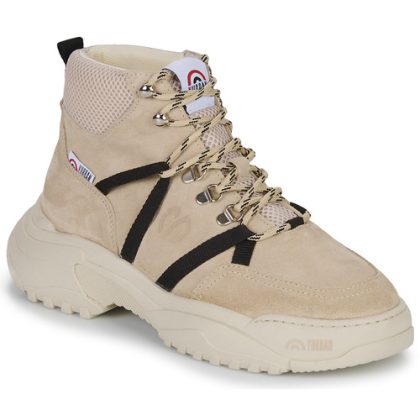 Sneakers alte uomo Yurban  PALERMO  Beige Yurban