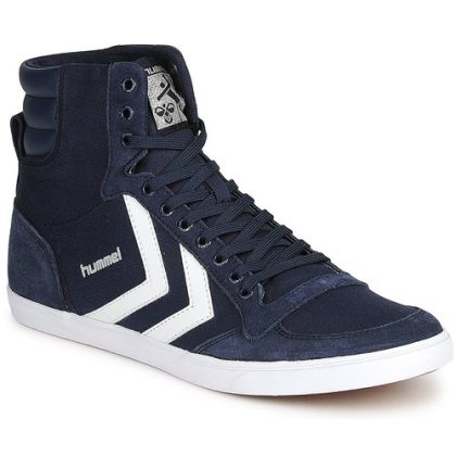 Sneakers alte uomo hummel  TEN STAR HIGH CANVAS  Marine hummel 5700493140263