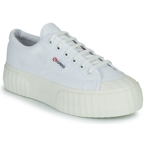 Sneakers basse    2631 STRIPE PLATEFORM  Bianco