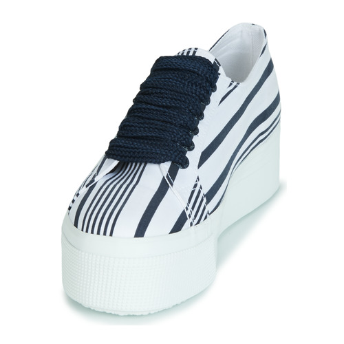 Sneakers-basse-2790-COT-MULTI-STRIPE-W-Bianco-2