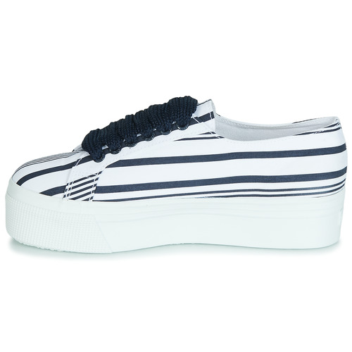 Sneakers-basse-2790-COT-MULTI-STRIPE-W-Bianco-3