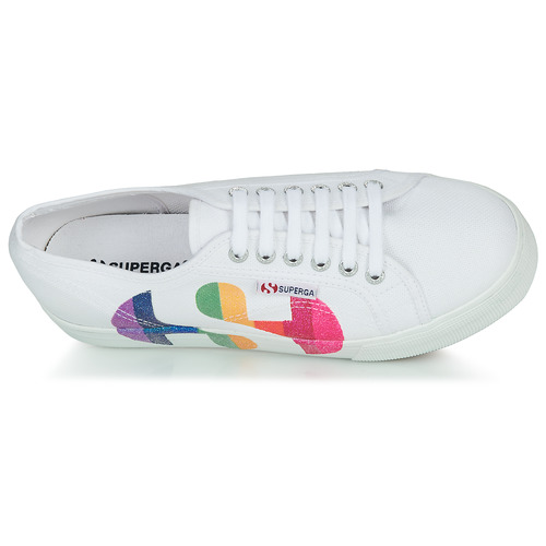 Sneakers-basse-2790-COTWPRINTEDLOGOGLITTER-Bianco-5