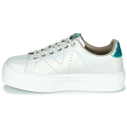 Sneakers-basse-BARCELONA-METAL-Bianco-3