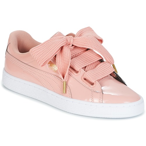 Sneakers basse    BASKET HEART PATENT W'S  Rosa