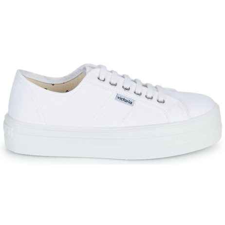 Sneakers-basse-BLUCHER-LONA-PLATAFORMA-Bianco-1