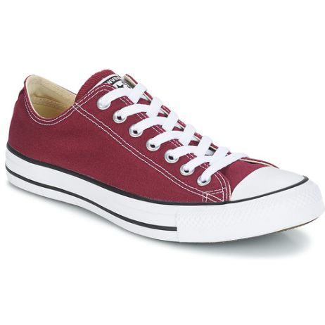 All star basse rosse best sale