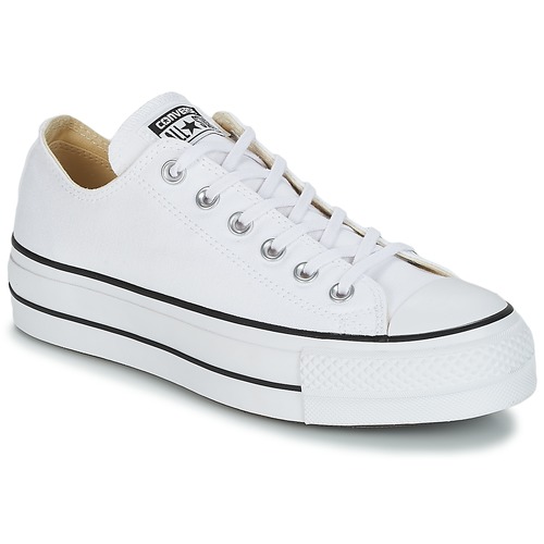 Sneakers basse    Chuck Taylor All Star Lift Clean Ox Core Canvas  Bianco