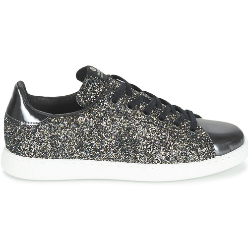 Sneakers-basse-DEPORTIVO-BASKET-GLITTER-Grigio-1