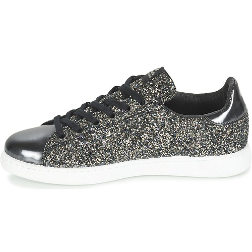 Sneakers-basse-DEPORTIVO-BASKET-GLITTER-Grigio-3