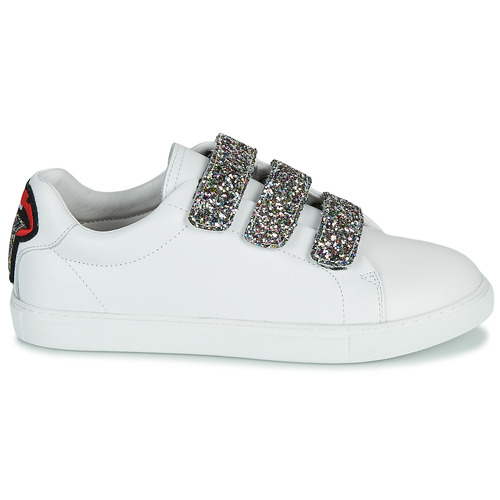 Sneakers-basse-EDITH-GLITTER-TONGUE-Bianco-1