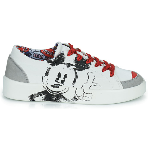 Sneakers-basse-FANCY-MICKEY-Bianco-1