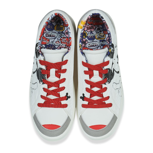 Sneakers-basse-FANCY-MICKEY-Bianco-5