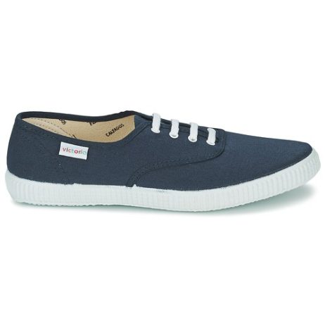 Sneakers-basse-INGLESA-LONA-Blu-1