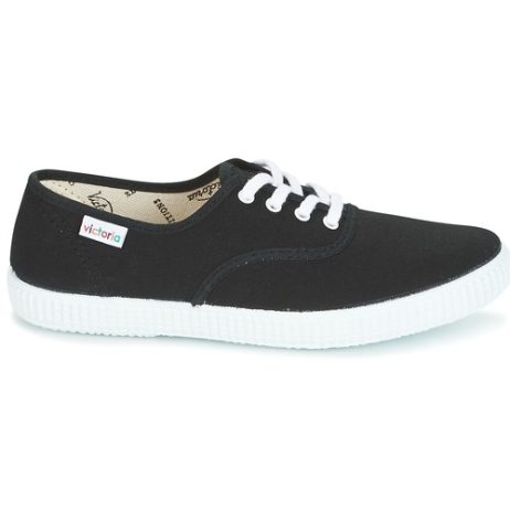 Sneakers-basse-INGLESA-LONA-Nero-1