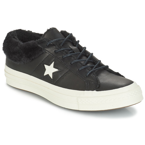 Sneakers basse    ONE STAR LEATHER OX  Nero