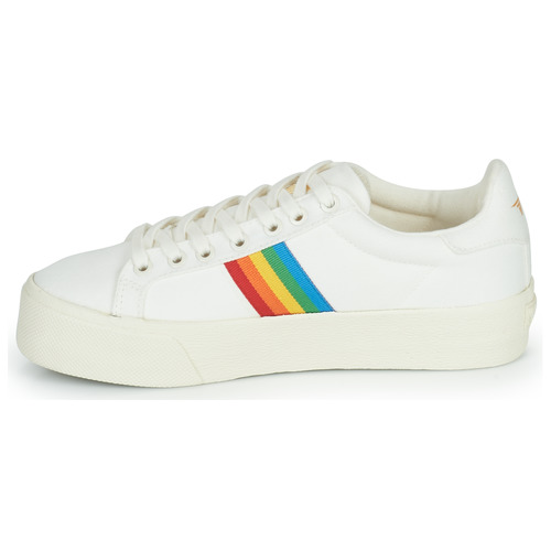 Sneakers-basse-ORCHID-PLATFORM-RAINBOW-Bianco-3