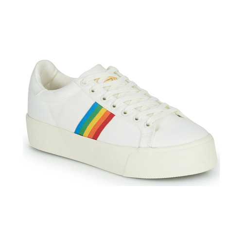 Sneakers basse    ORCHID PLATFORM RAINBOW  Bianco