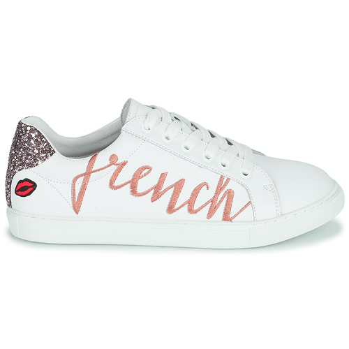 Sneakers-basse-SIMONE-FRENCH-KISS-Bianco-1