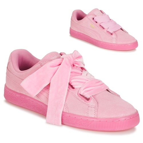 Sneakers basse    SUEDE HEART RESET WN'S  Rosa