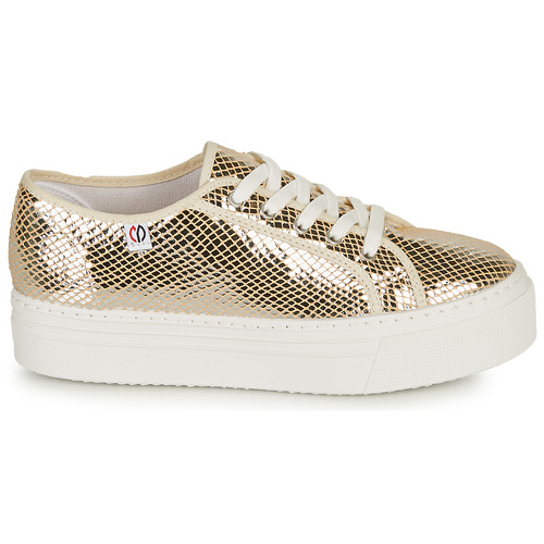 Sneakers-basse-SUPERTELA-Oro-1