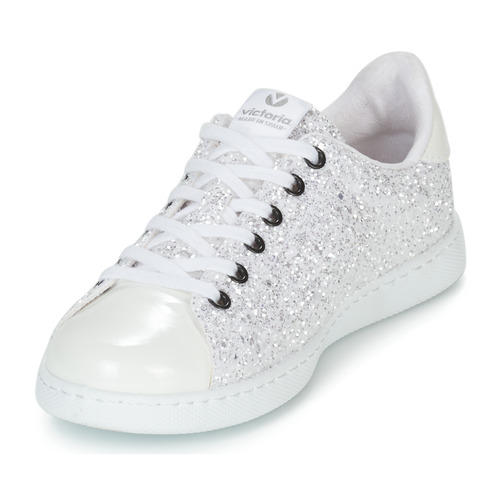 Sneakers-basse-TENIS-GLITTER-Bianco-2