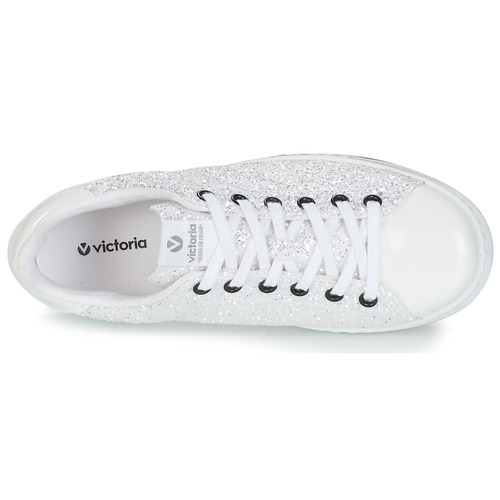 Sneakers-basse-TENIS-GLITTER-Bianco-5