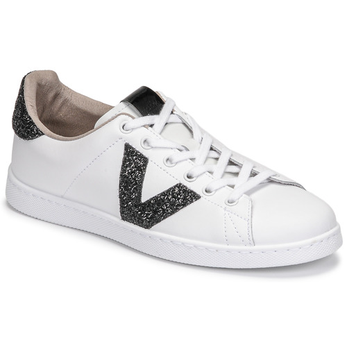 Sneakers basse    TENIS PIEL GLITTER  Bianco