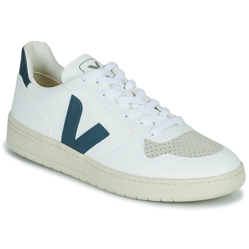 Sneakers basse    V-10  Bianco