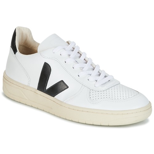 Sneakers basse    V-10  Bianco