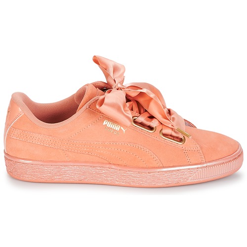 Sneakers-basse-WN-SUEDE-HEART-SATIN.DUSTY-Arancio-1